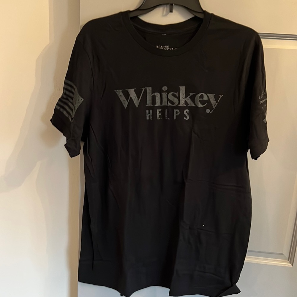 Grunt Style Whiskey Helps. Size XL. Excellent.  condition. Smoke free home.
